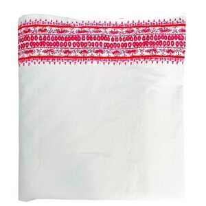 Lilly Pulitzer X Pottery Barn Shell Of A Time King Flat Sheet